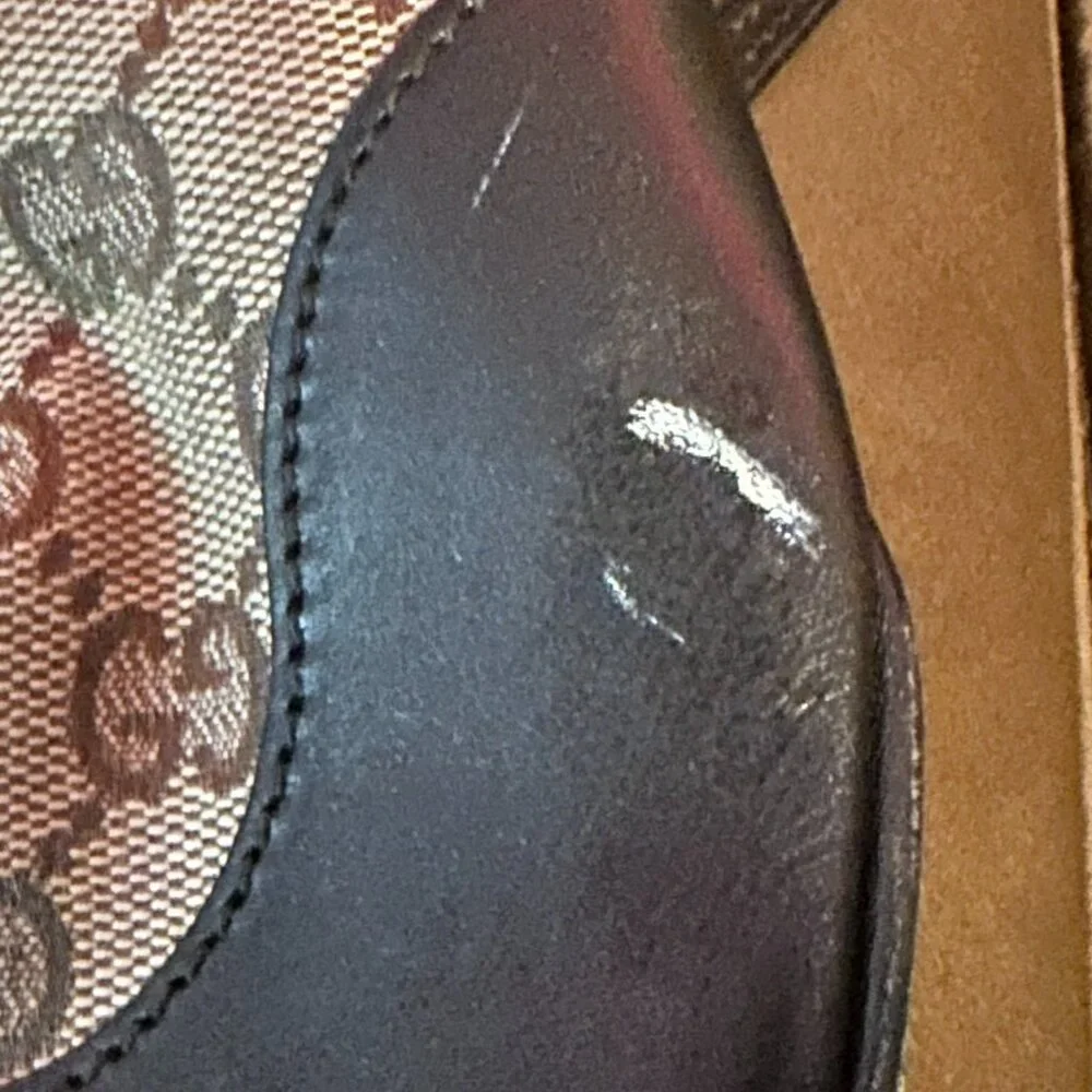 Gucci GG Pattern Rucksack Drawstring Backpack - Picture 2 of 16